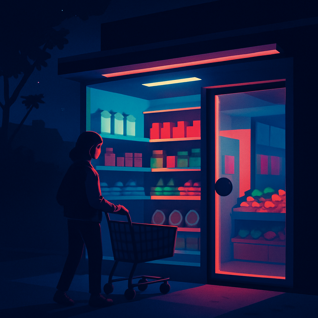 The Midnight Grocery Adventure