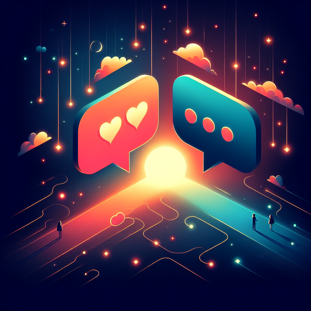 Unexpected Love in a Chat Scroll