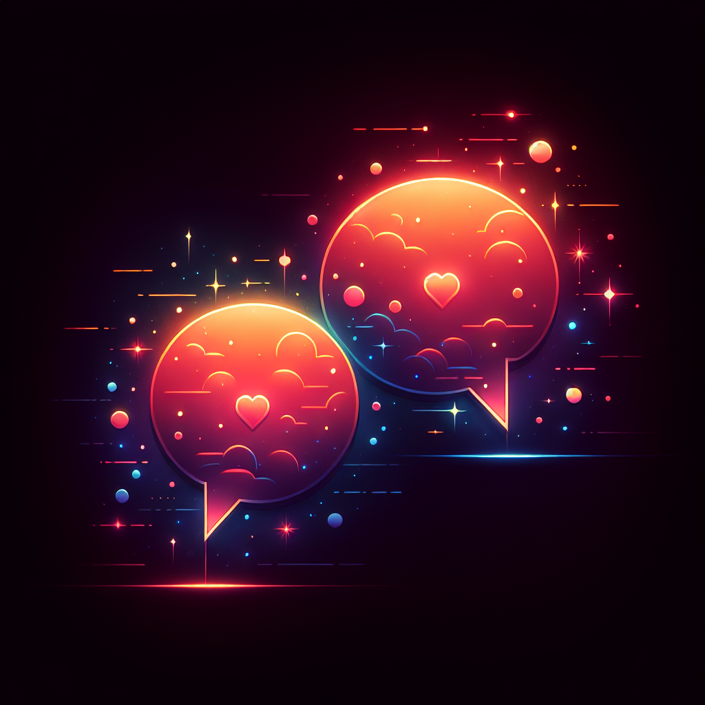 Chaotic Breakup Chat Between Friends