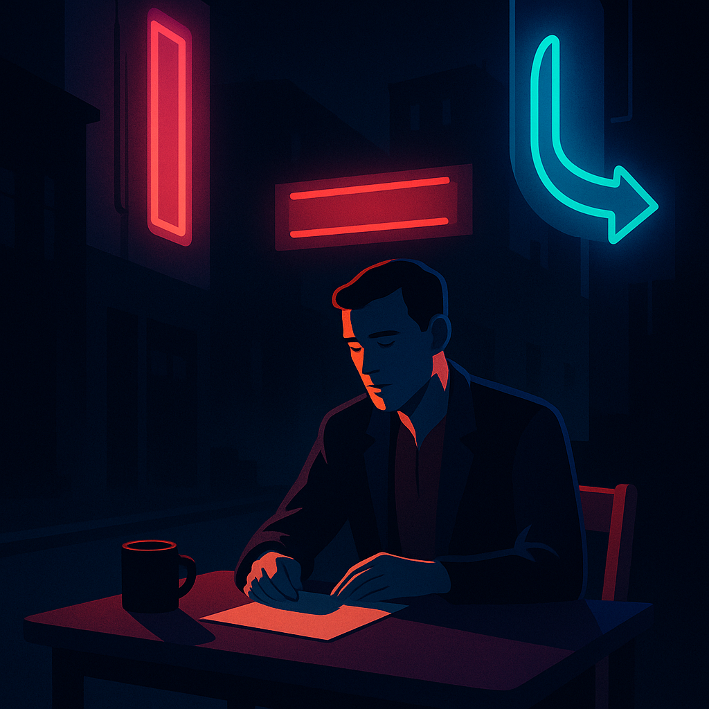 Night Words Under Neon Lights